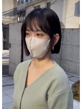 ナループロア ルームー(Nalu pu loa ROOMOO) ゆるまきタッセルカット/タッセルカット/タンバルモリ/韓国ボブ