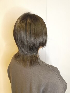 ブロッサム 東久留米店(Blossom) くびレイヤーエモージュピンクベージュマチルダボブミディ前髪