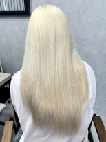 ロウル 渋谷(LOWRL)&nbsp;抜きっぱなしブロンド/ホワイトブロンド