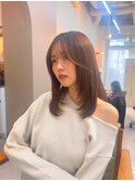 ミディアム/韓国風/レイヤーカット/顔回りカット/柏駅