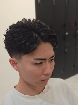 ラピス 名古屋駅前店(Lapis) オールバックショート/短髪スタイル