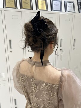 ジーナ 福岡天神(Zina) 《Zina福岡天神》お呼ばれヘア