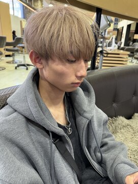 ゼスト 吉祥寺店(ZEST) 毛流れパーマ　センターパート　吉祥寺/島田優斗