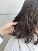 アチーブ ヘア デザイン(achieve hair design)&nbsp;20代30代人気赤み消しカラーグレージュナチュラルウエーブミディ
