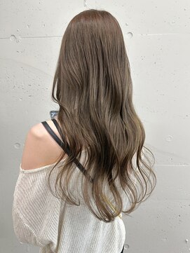 シーク 天神(SEEK) 松尾菫菜/オリーブカラー/ブリーチ/ハイトーン/韓国ヘア