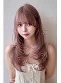 韓国ヘア　レイヤーカット
