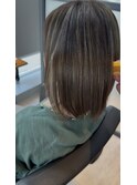 白髪ぼかし/ハイライトカラー/30代ヘアー/40代ヘアー