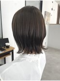 ボブスタイル　くびれ巻き