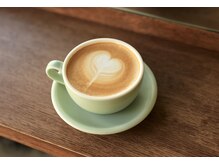 ジュエ (jouer)の雰囲気（11月の人気ドリンクはカフェラテ♪）