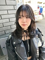 テンション(tension)&nbsp;顔まわりウルフレイヤーカット韓国札幌駅大通駅バスセンター駅