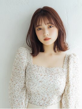 ネオリーブ チロル 横浜西口店(Neolive CiroL.) 20代30代40代小顔レイヤー/暗めカラー/デザインカラー