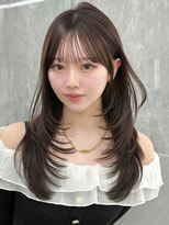 マウル ナゴヤ 名駅(MAEUL NAGOYA)&nbsp;高めレイヤー　ワンカール　下ろし前髪　『桔川 恒』