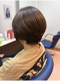 ショート/くびれ/40代/50代/白髪染め/