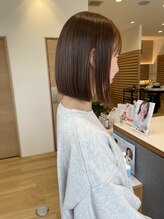 イデア 柏たなか店(IDEA) 【IDEA柏たなか】ツヤ感あふれる切りっぱなしボブ