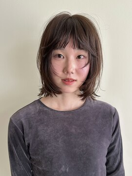 bob / layer / olive beige