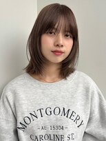 ラフ フロム ガーデン(Laf from GARDEN) ミディアム/レイヤーカット/顔周りカット/透明感カラー