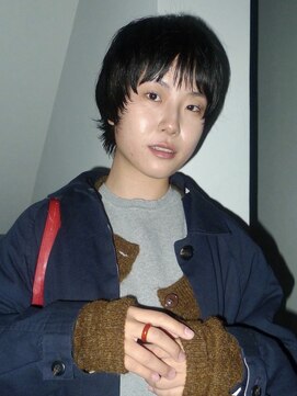 ドロップ(drop) 似合わせベリーショート　ショートレイヤー　ウルフ　ネビージュ