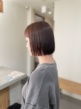 クリック(Click) 着物ヘア/大人ガーリー/ダークアッシュ/似合わせカット/小倉