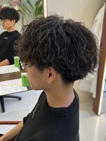 ラ ポルト ドゥ サワ(La Porte de SAWA)&nbsp;シャドウパーマ×マッシュ