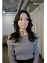 フェイバリットガーデン(favorite garden) 20代30代40代ラベンダーグレージュ顔まわりレイヤー