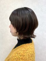 ルフトバイアンビエンテ(Luft by ambiente) マッシュウルフ外ハネスタイル【福永】