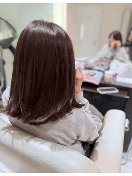 ヘア&エステ ヒロイン 西武池袋店 今っぽく可愛い、ふんわり艶カラー