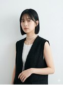 イメチェン/ピンクベージュ/アンブレラカラー/前髪/高円寺
