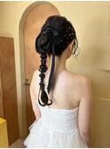 編み下ろしアレンジ