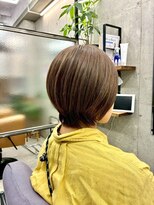 アシャベース 芦屋(asha VaSE)&nbsp;ダークパープル/ナチュラルショート/ミルクブラウン/夏/芦屋