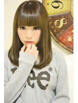 メイズ(MAZE) 厚めバング×リラクシーストレート【メイズ東中野・鍛原志行】