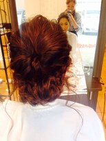ヘアディレクション ビークス 上並榎店(HAIR DIRECTION BEECX)&nbsp;ゆるふわ！編み込みダウンアップ