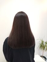 ポノヘアー美容室(pono hair) 【PONO  HAIR】  艶髪ピンクブラウンセミディ☆