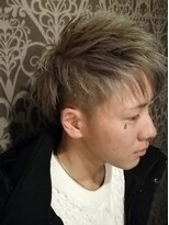 ラボーテ 南大分店(La Beaute')&nbsp;束感×外国人風カラー×刈り上げの女子ウケアップスタイル