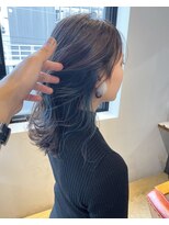 ロティー(loty)&nbsp;【loty川原一高】透け感ミディアム×ペールサファイア