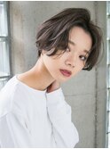 ショートヘアでスッキリ