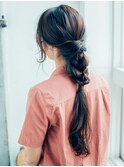 ヘアアレンジ☆ローポニーテール[町田/町田駅]