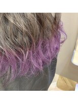 ジーナ 梅田(Zina)&nbsp;【Zina 梅田】ムラサキ裾カラー★