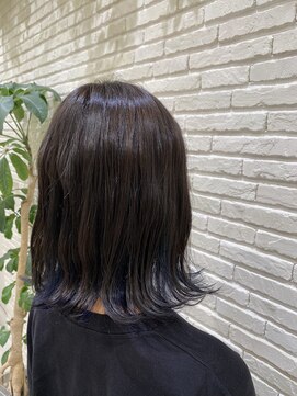 ヘアーズ 住吉店(HAIRZ) 《HAIRZ》大岩真弓☆すそカラー(^^)!ブルー!