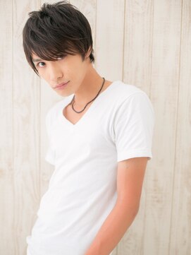 モッズヘア メン 上尾東口店(mod's hair men) ≪mod's men≫重めバングの目力ＵＰこなれ感ネオウルフG