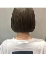 クオリス 上福岡店(QUALIS)&nbsp;小顔ボブ/ツヤ髪/艶カラー/ダークカラー/ショートボブ/白髪染め