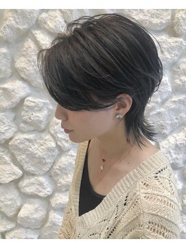 モアナ バイ ヘッドライト 沖縄南風原店(Moana by HEADLIGHT) Moana【南風原】#ハンサムショート#ウルフ#センターパート