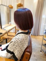 ヘアスペース リズム グリーン(Hair space Rizm green)&nbsp;ボブ×ディープルビー