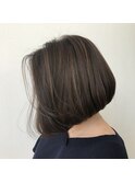 前下がりボブ