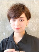 分け目なし大人マッシュショート/30代40代50代