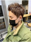 アップバングショート/メンズショート/アップバング/刈り上げ