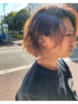 ダン(DAN.) short perm