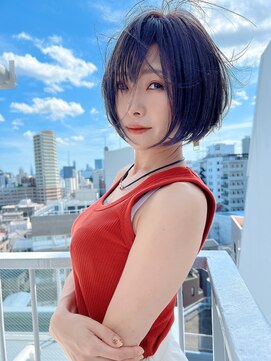 ラウンジ モリオ イケブクロ(Lounge MORIO Ikebukuro) 【morio池袋】綺麗で弾む夏ボブグレージュ♪