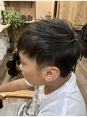 ツーブロショート