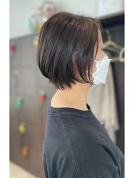 リッシュ 四街道店(Lish) 耳掛けショートボブ♪