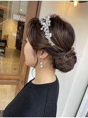 ウエディングヘアセット☆
